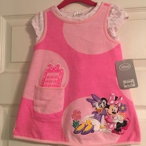 NWT Disney Minnie Mouse dress 2T pink